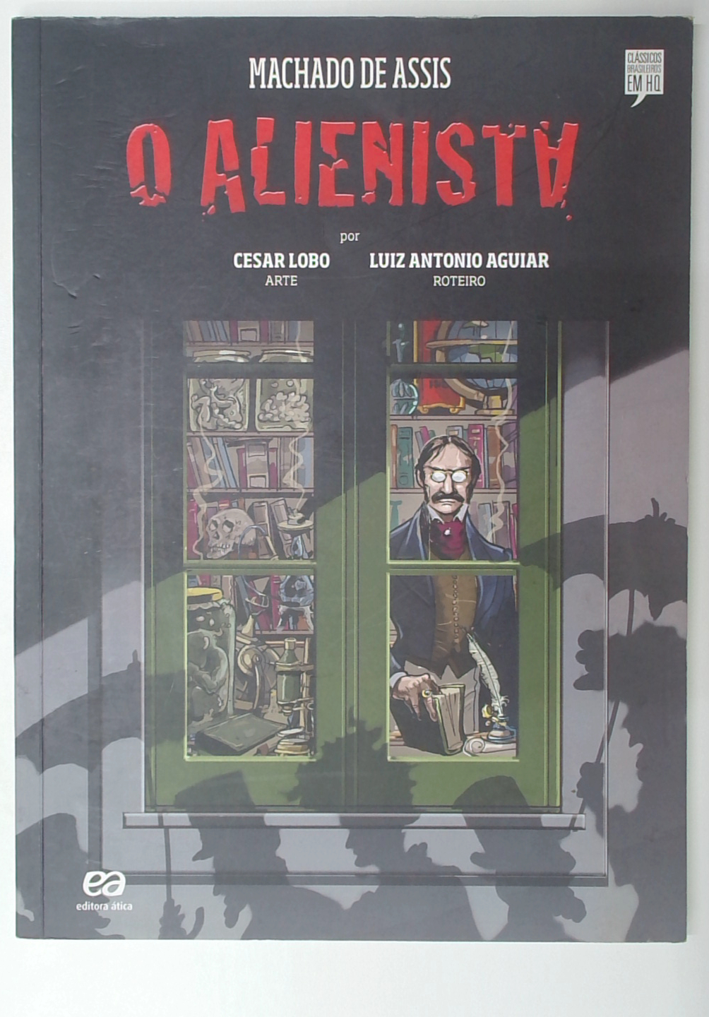 Capa do livro O Alienista