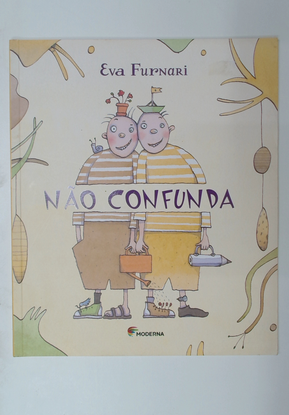 Capa do livro Não Confunda