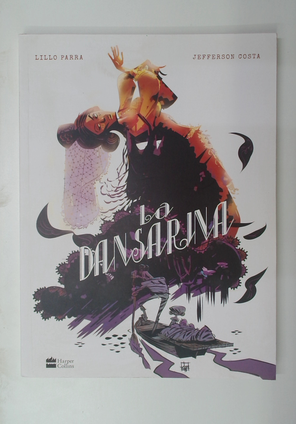 Capa do livro La Dansarina