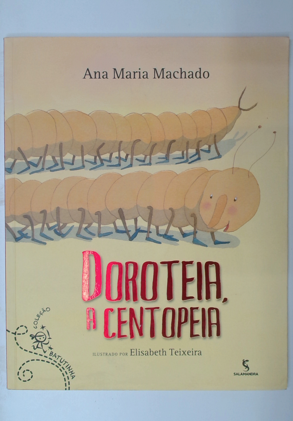 Capa do livro Doroteia, a Centopeia