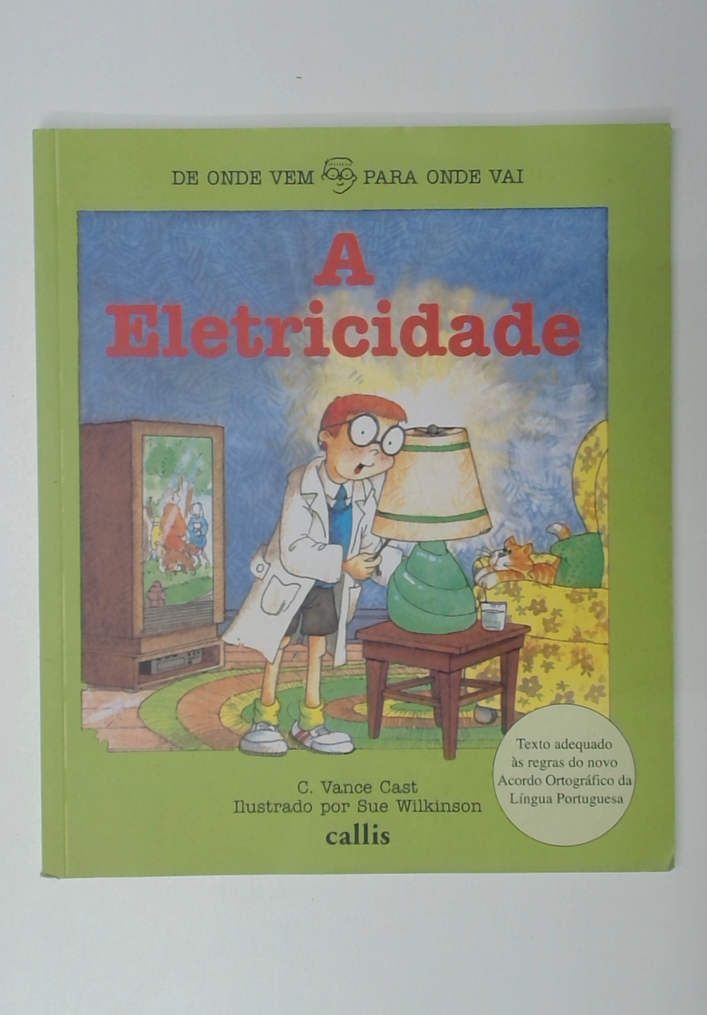 Capa do livro A Eletricidade