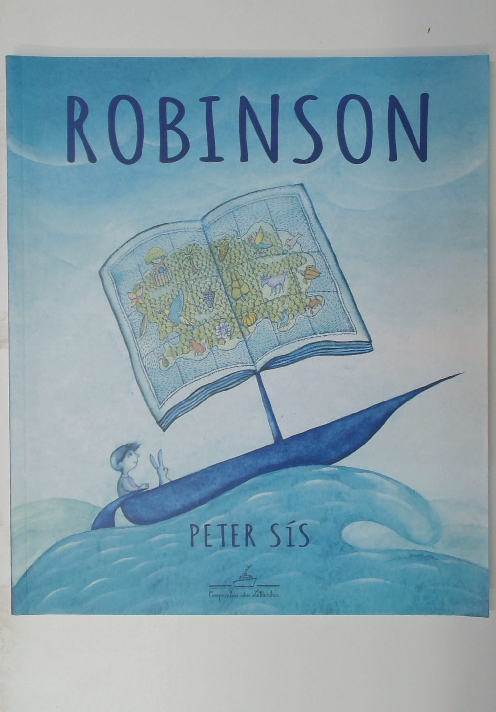 Capa do livro Robinson