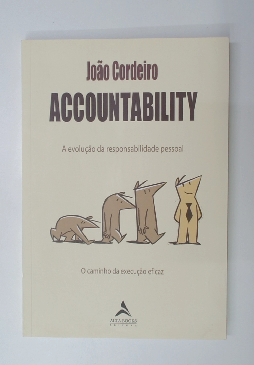 Capa do livro Accountability - a Evolução da Responsabilidade Pessoal