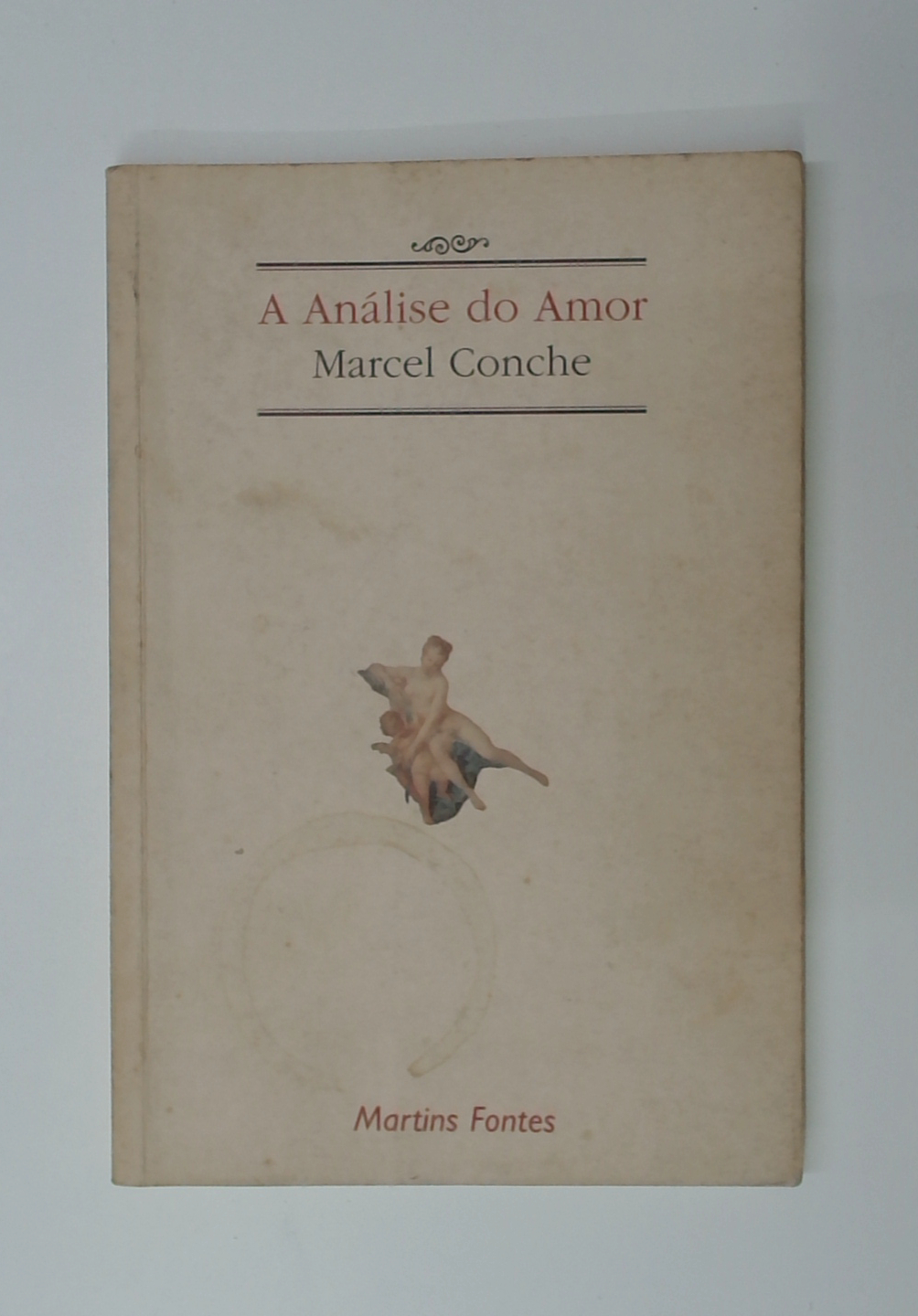 Capa do livro A Análise do Amor