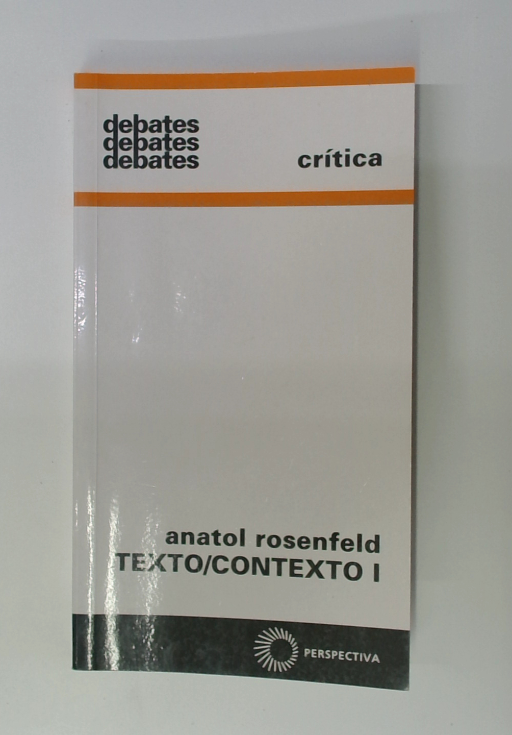 Capa do livro Texto/contexto I