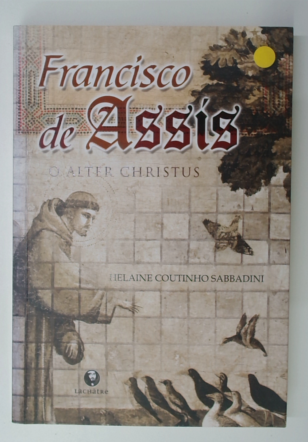 Capa do livro Francisco de Assis - o Alter Christus