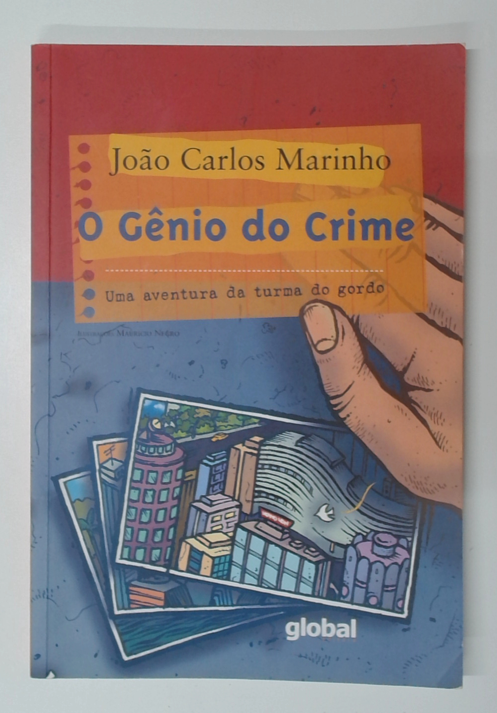 Capa do livro O Gênio do Crime: uma Aventura da Turma do Gordo