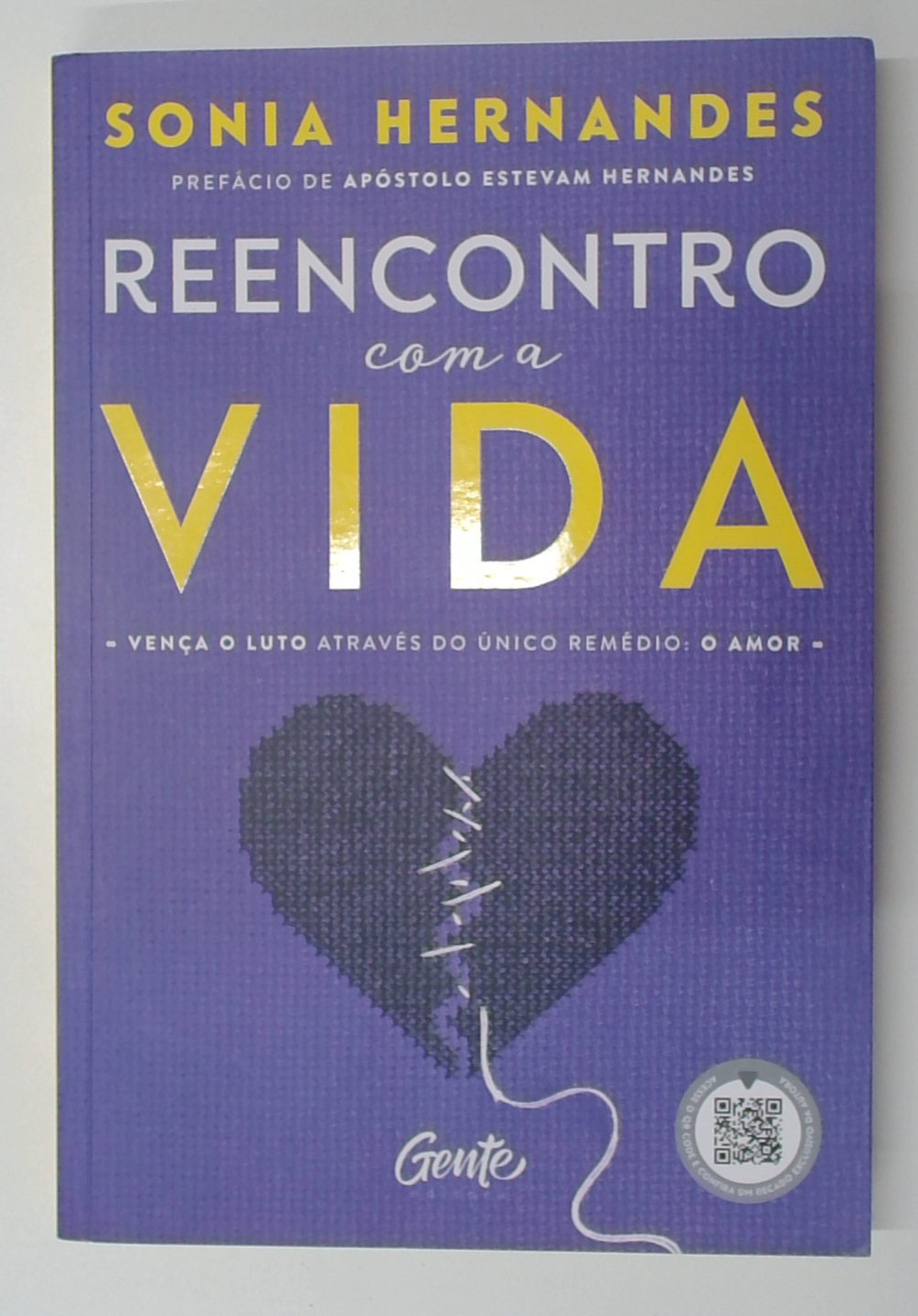 Capa do livro Reencontro com a Vida