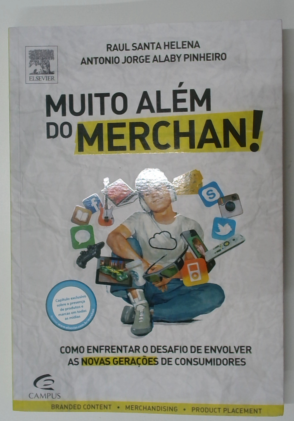 Capa do livro Muito Além do Merchan!