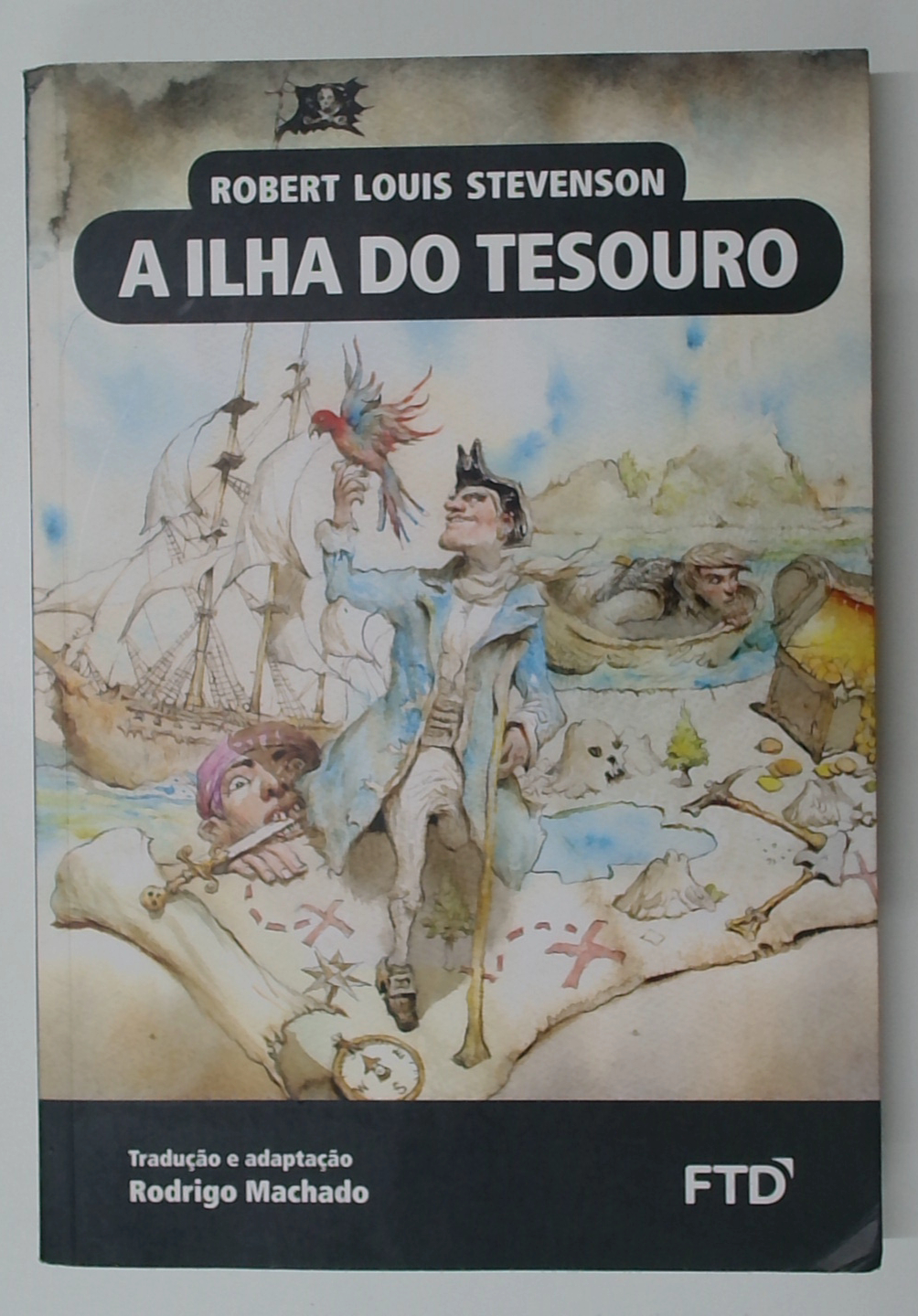 Capa do livro A Ilha do Tesouro