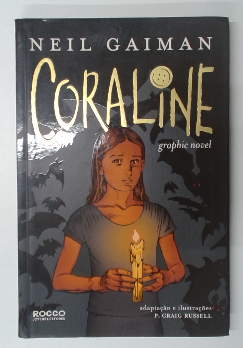 Capa do livro Coraline