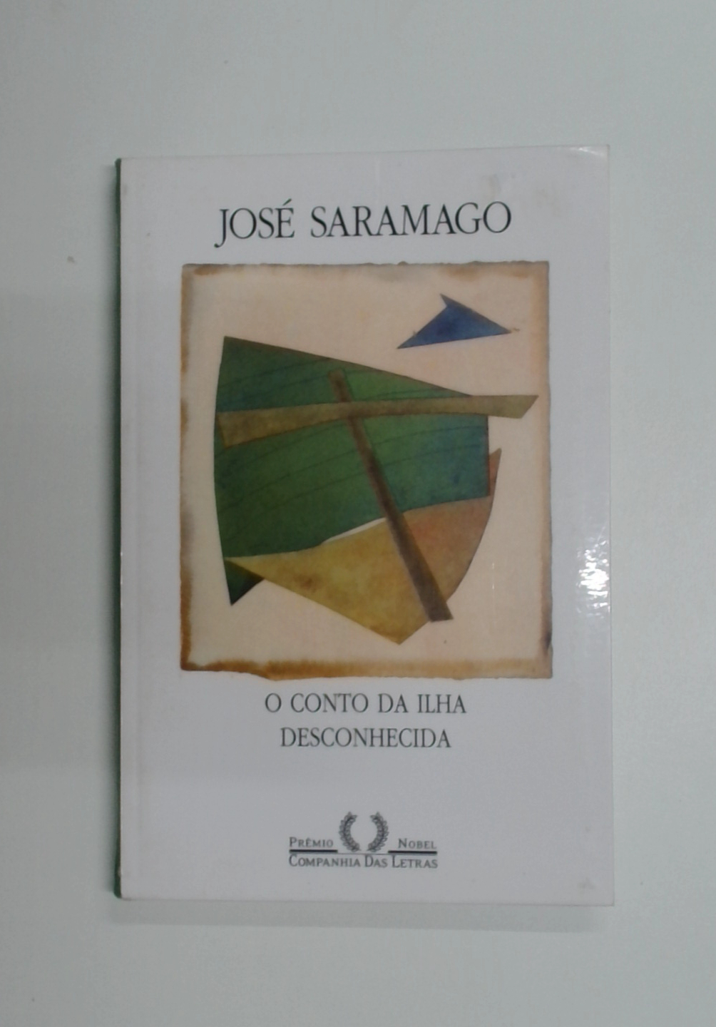 Capa do livro O Conto da Ilha Desconhecida