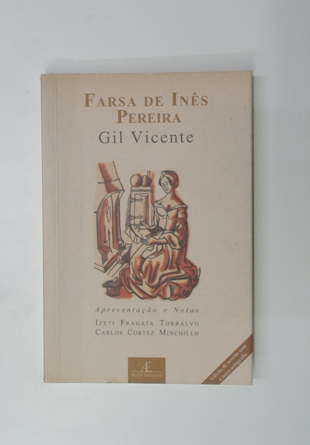 Capa do livro Farsa de Inês Pereira