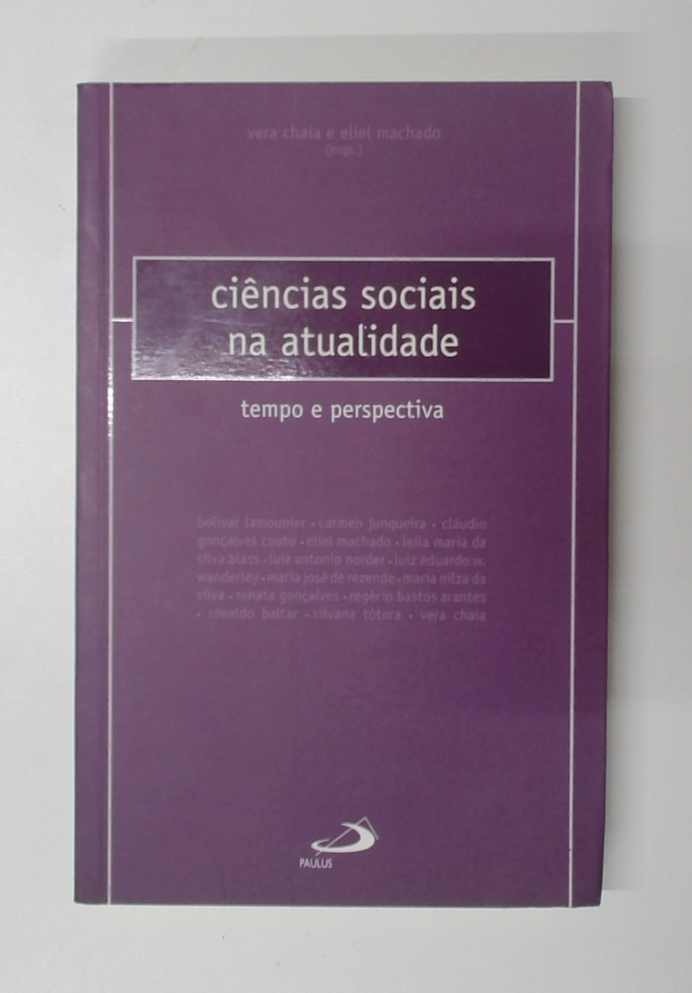 Capa do livro Ciências Sociais na Atualidade: - Tempo e Perspectiva