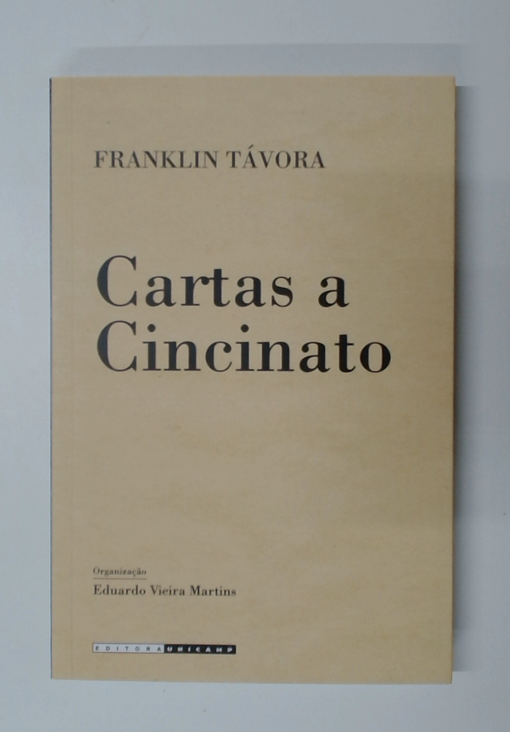 Capa do livro Cartas a Cincinato