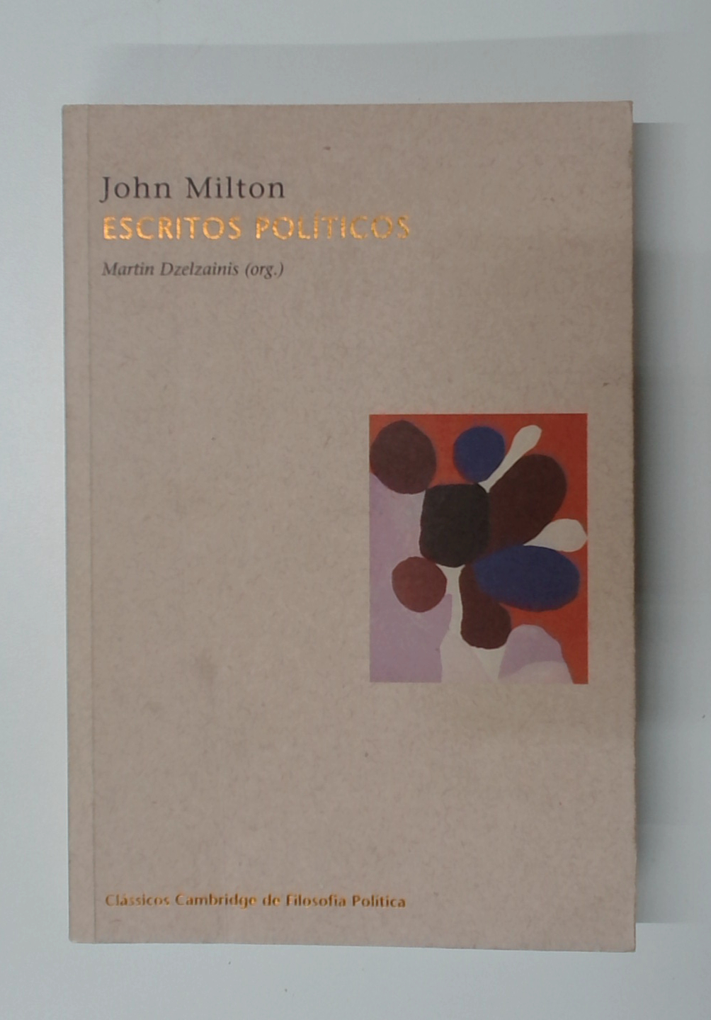 Capa do livro Escritos Políticos