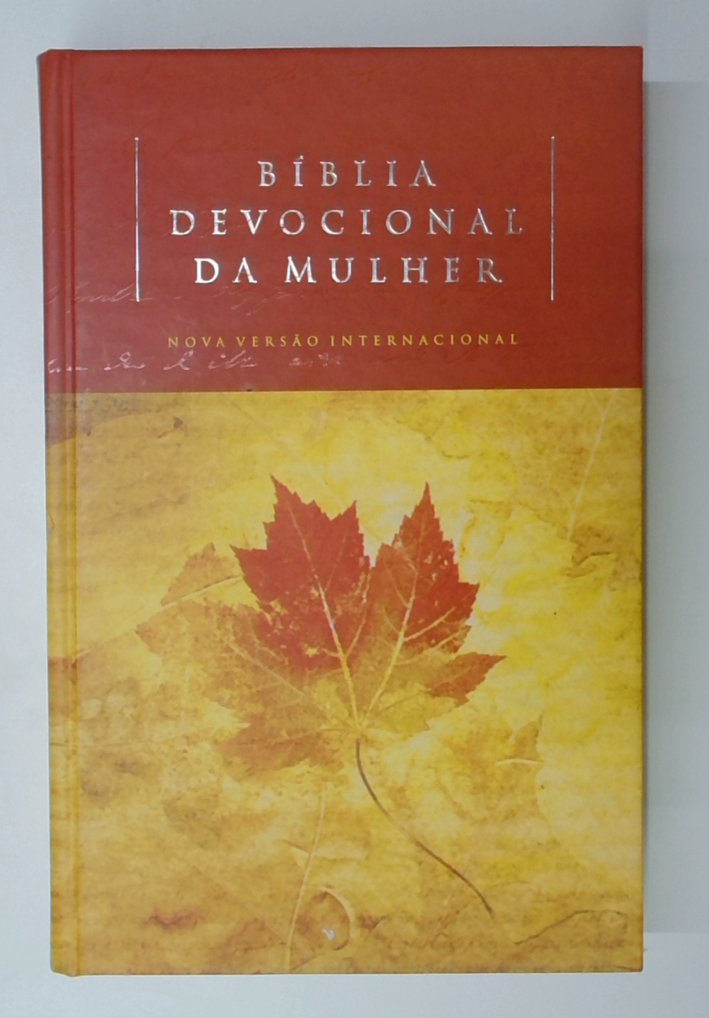 Capa do livro Bíblia Devocional da Mulher: Nova Versão Internacional