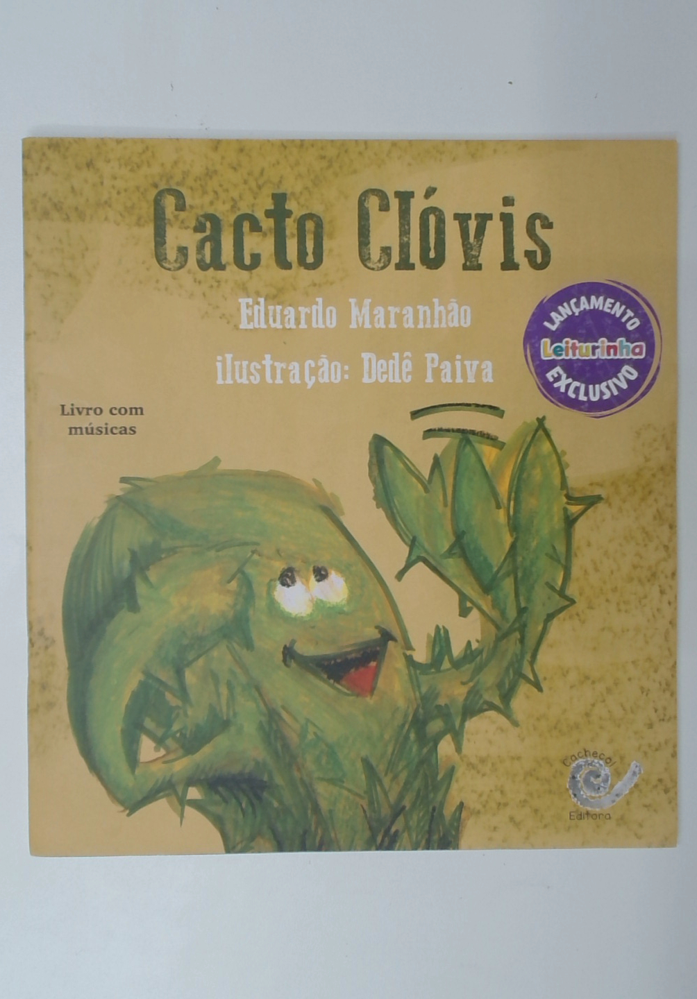 Capa do livro Cacto Clóvis
