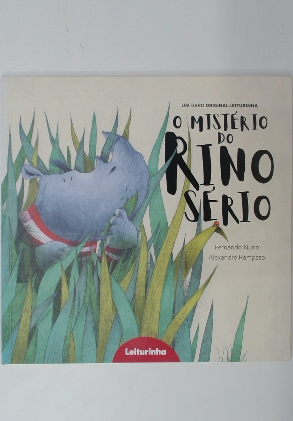 Capa do livro O Mistério do Rino Sério