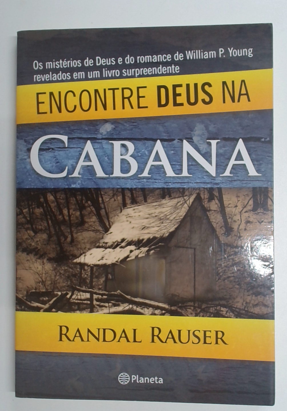 Capa do livro Encontre Deus na Cabana