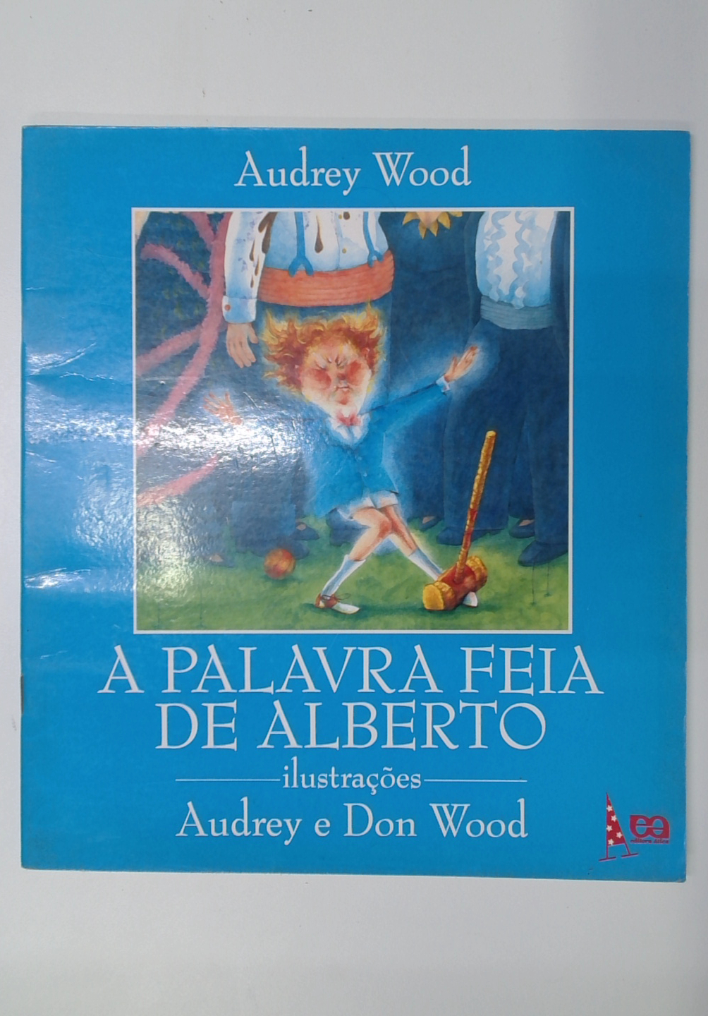 Capa do livro A Palavra Feia de Alberto