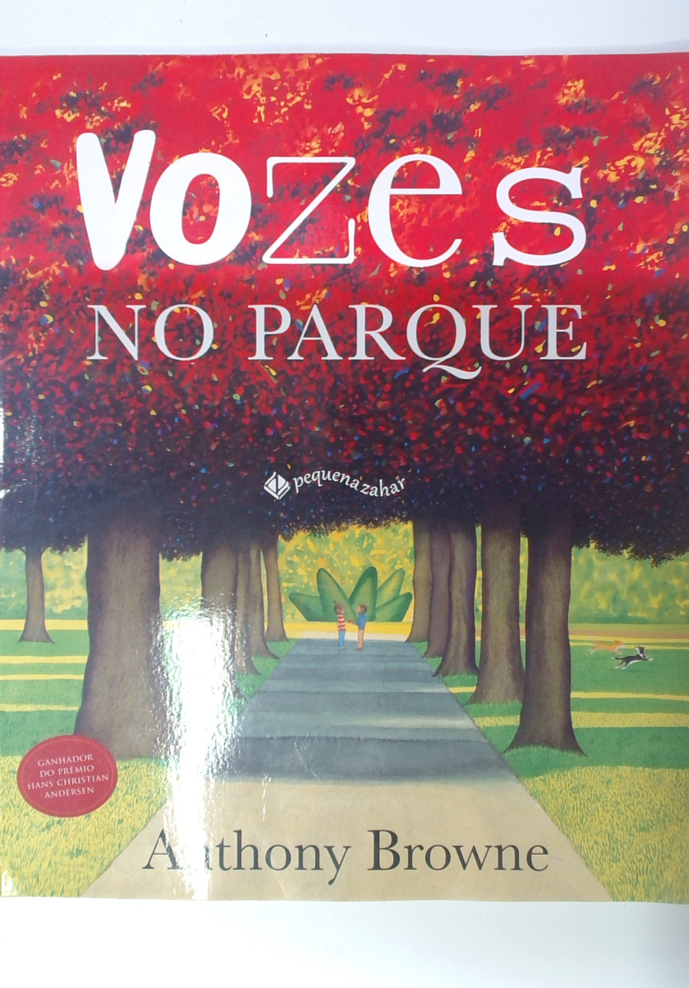 Capa do livro Vozes no Parque