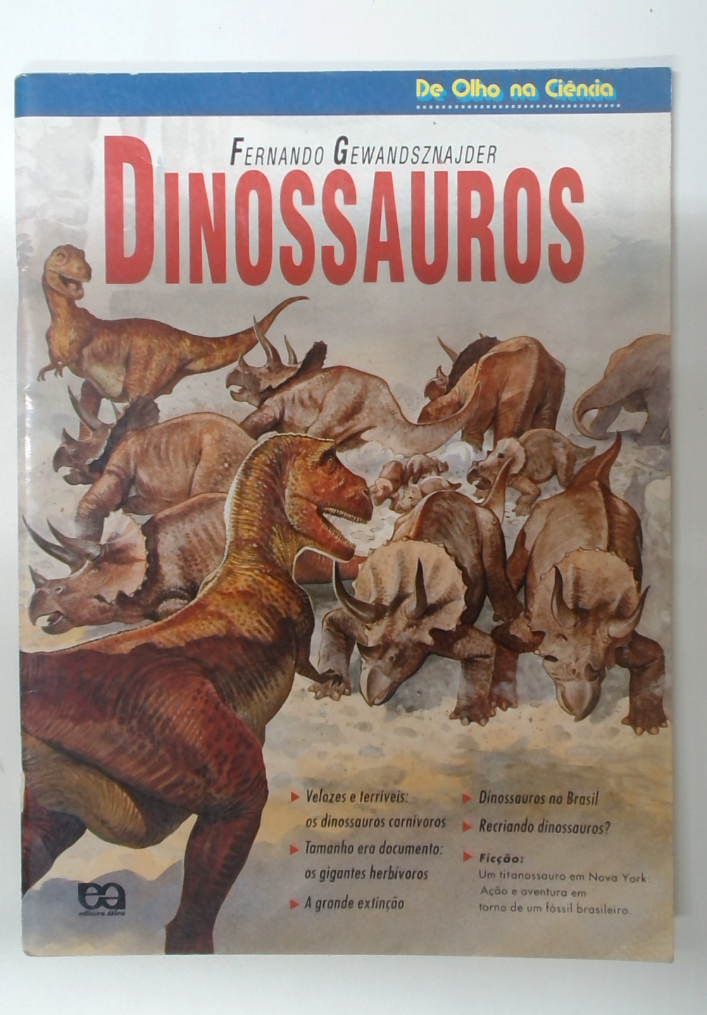 Capa do livro Dinossauros