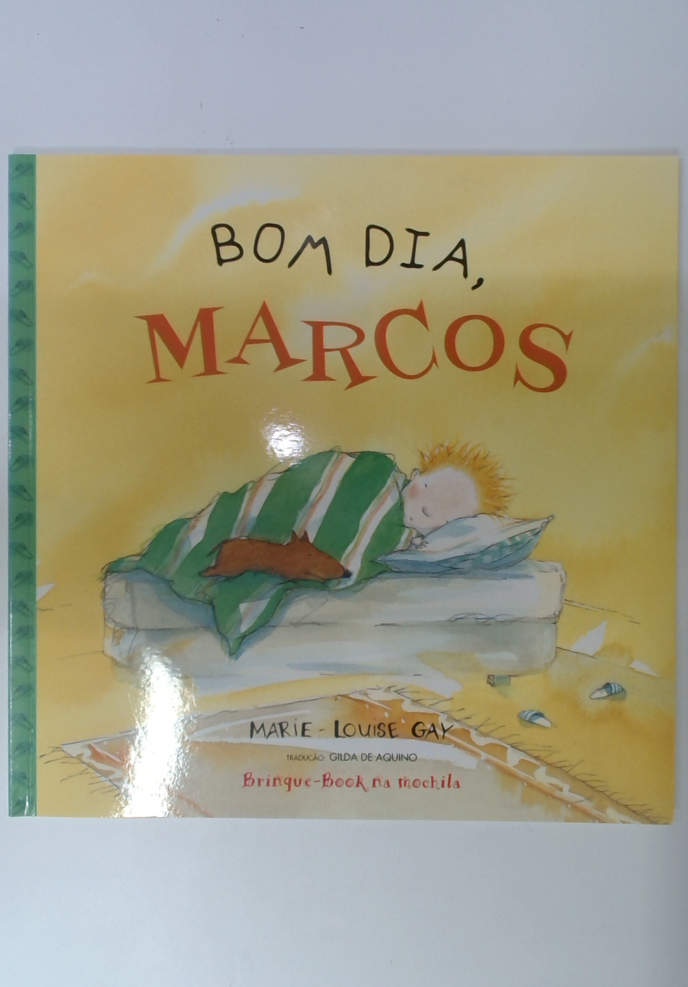 Capa do livro Bom Dia, Marcos