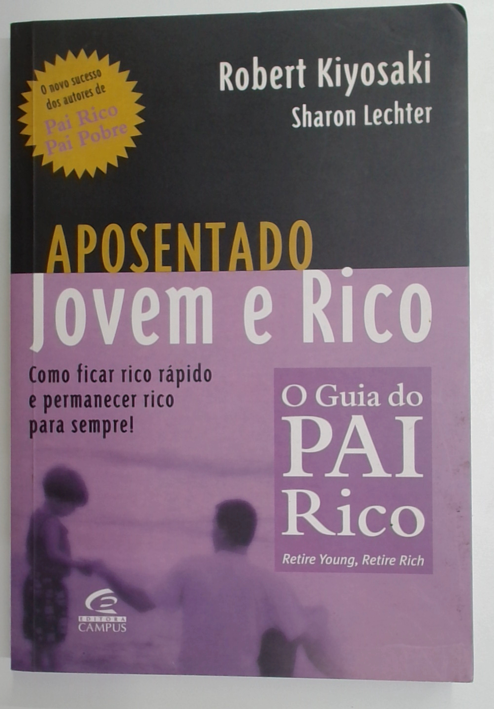 Capa do livro Aposentado Jovem e Rico