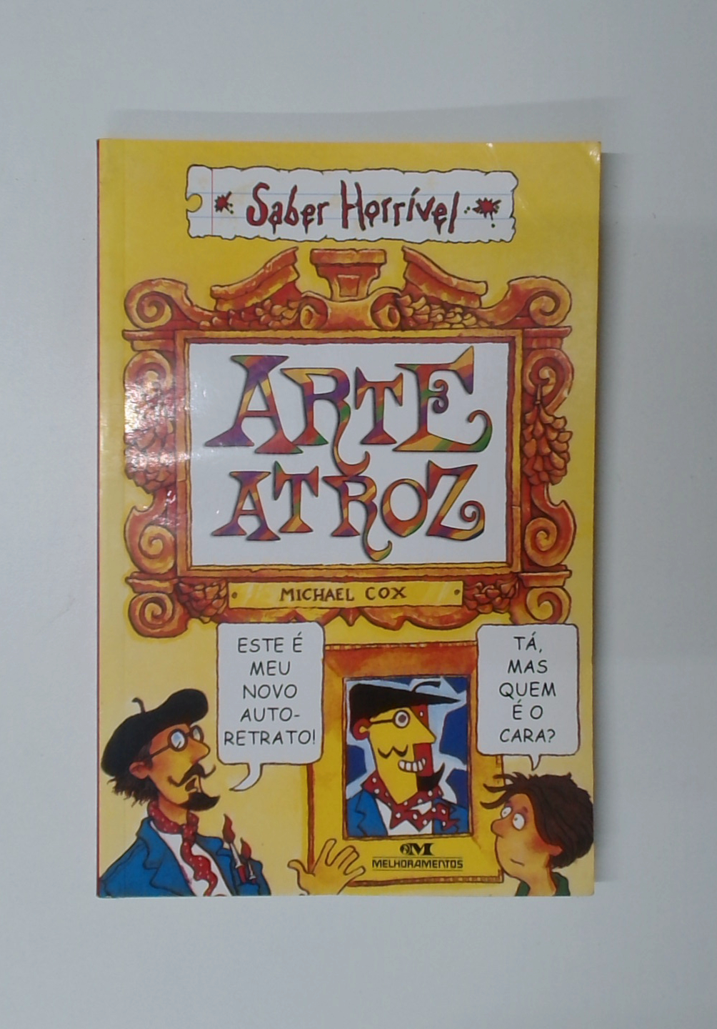 Capa do livro Arte Atroz