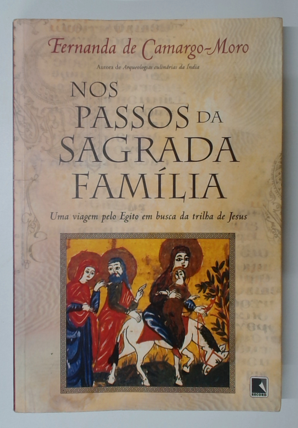 Capa do livro Nos Passos da Sagrada Família