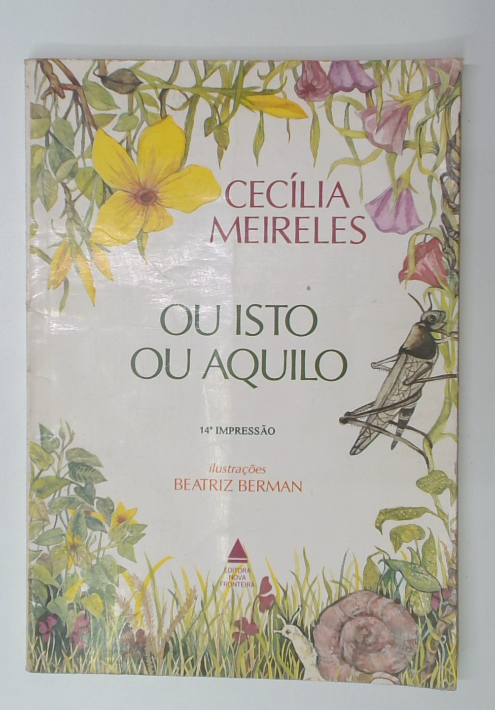 Capa do livro Ou Isto Ou Aquilo