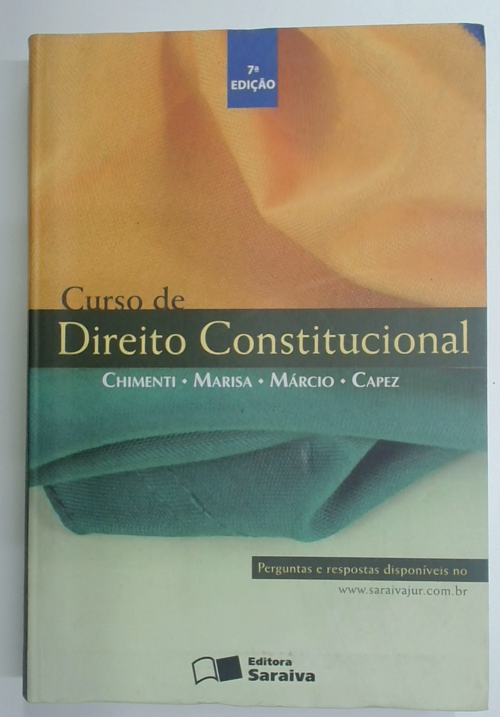 Capa do livro Curso de Direito Constitucional