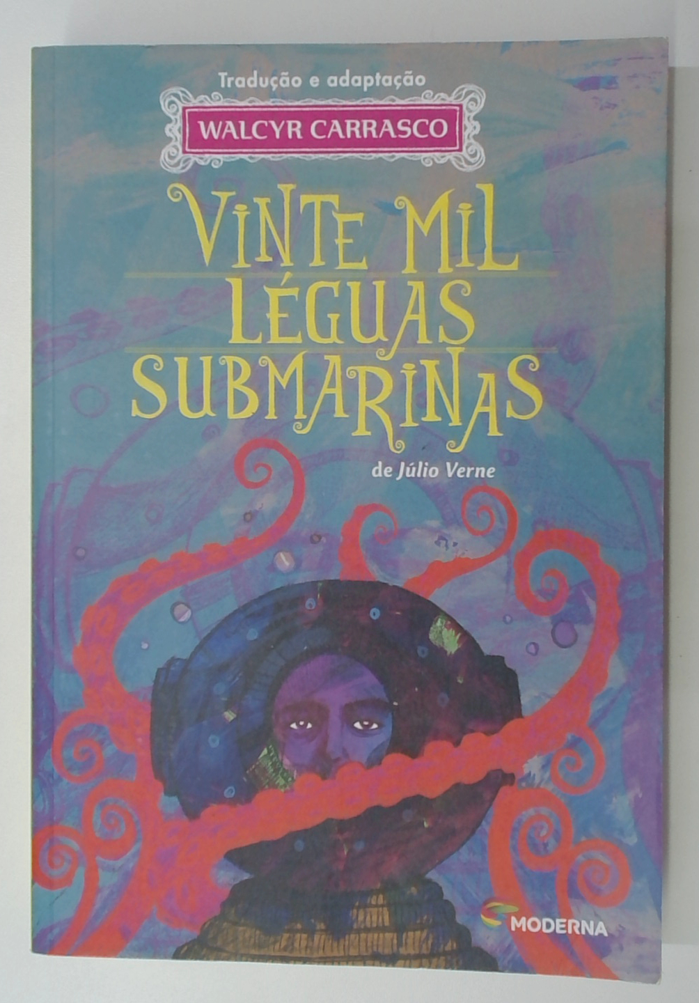 Capa do livro Vinte Mil Léguas Submarinas
