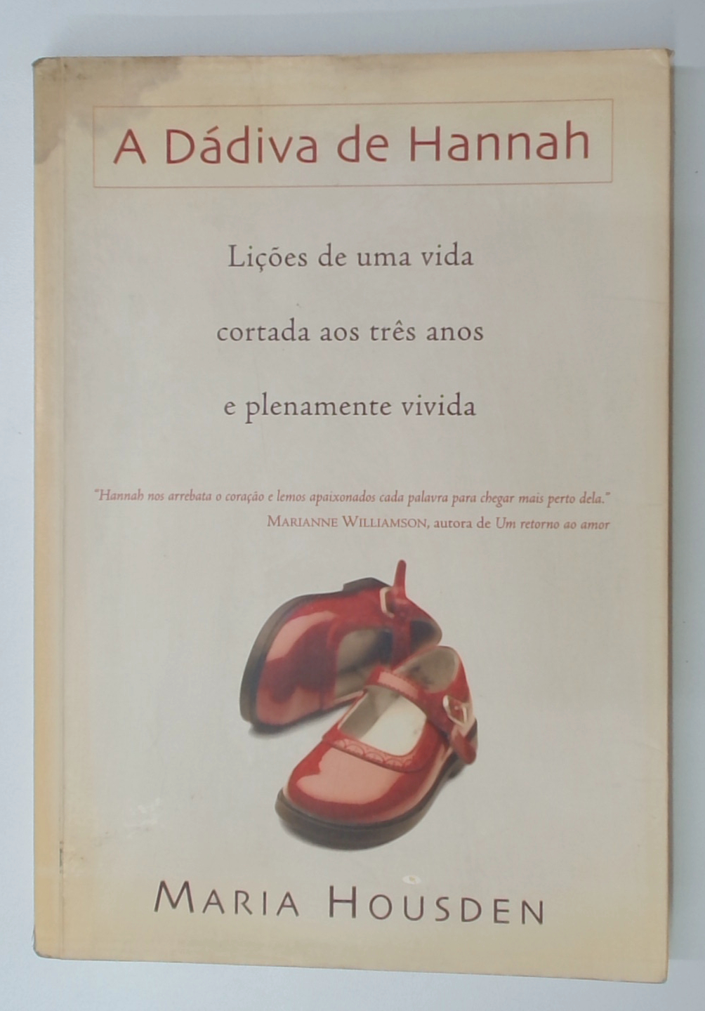 Capa do livro A Dádiva de Hannah