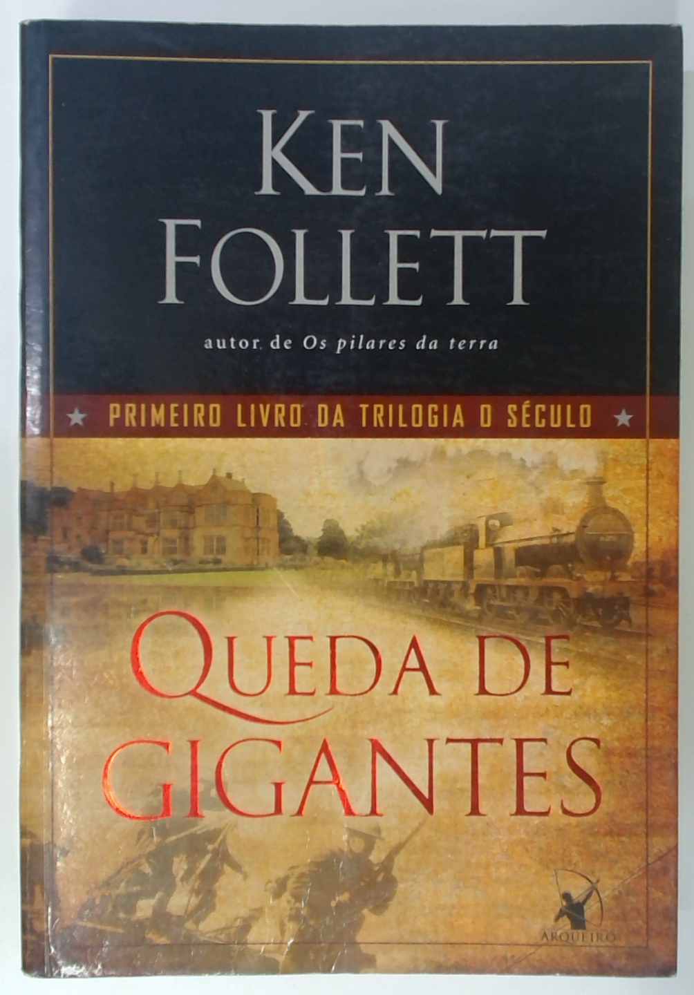 Capa do livro Queda de Gigantes
