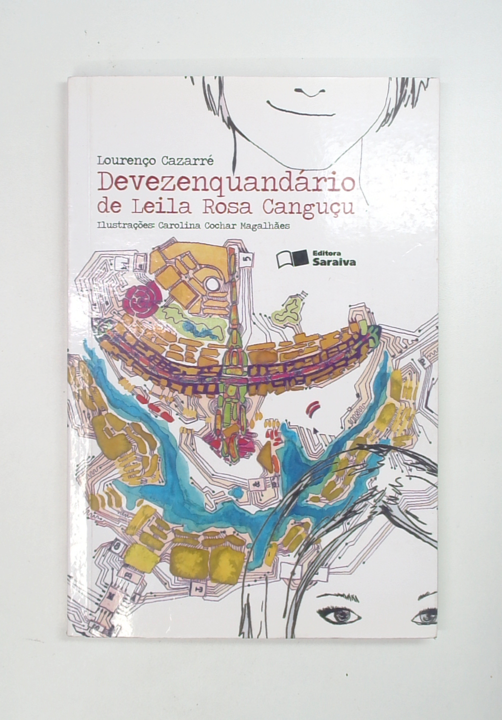Capa do livro Devezenquandário de Leila Rosa Canguçu