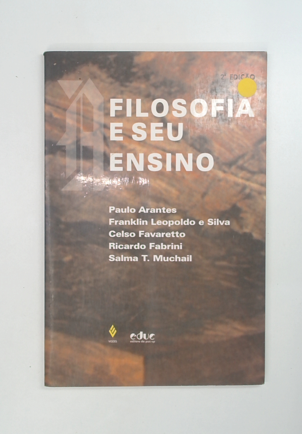 Capa do livro A Filosofia e Seu Ensino