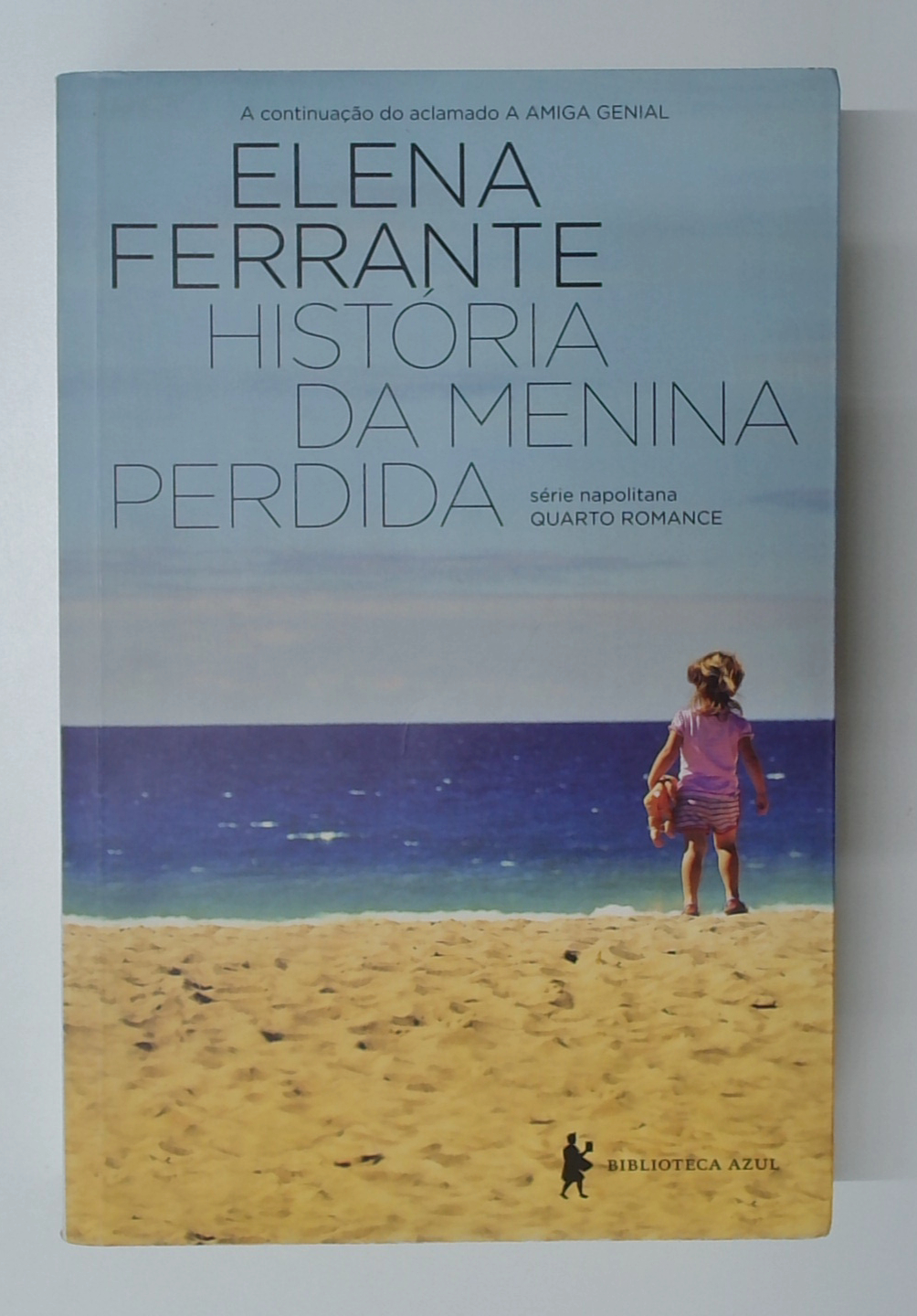 Capa do livro História da Menina Perdida