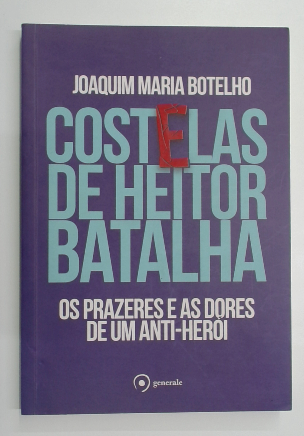 Capa do livro Costelas de Heitor Batalha - os Prazeres e as Dores de um Anti-herói
