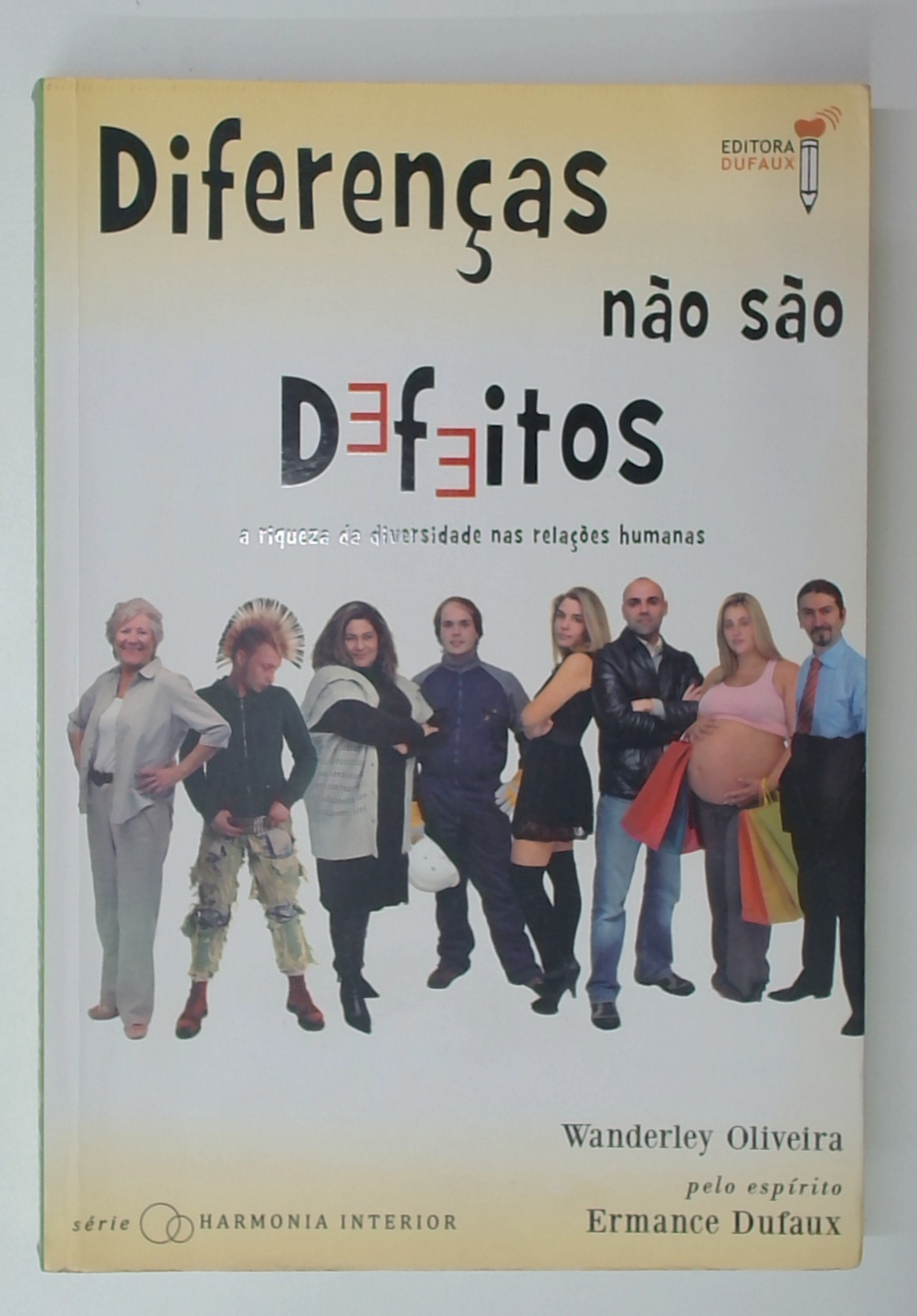Capa do livro Diferenças Não São Defeitos
