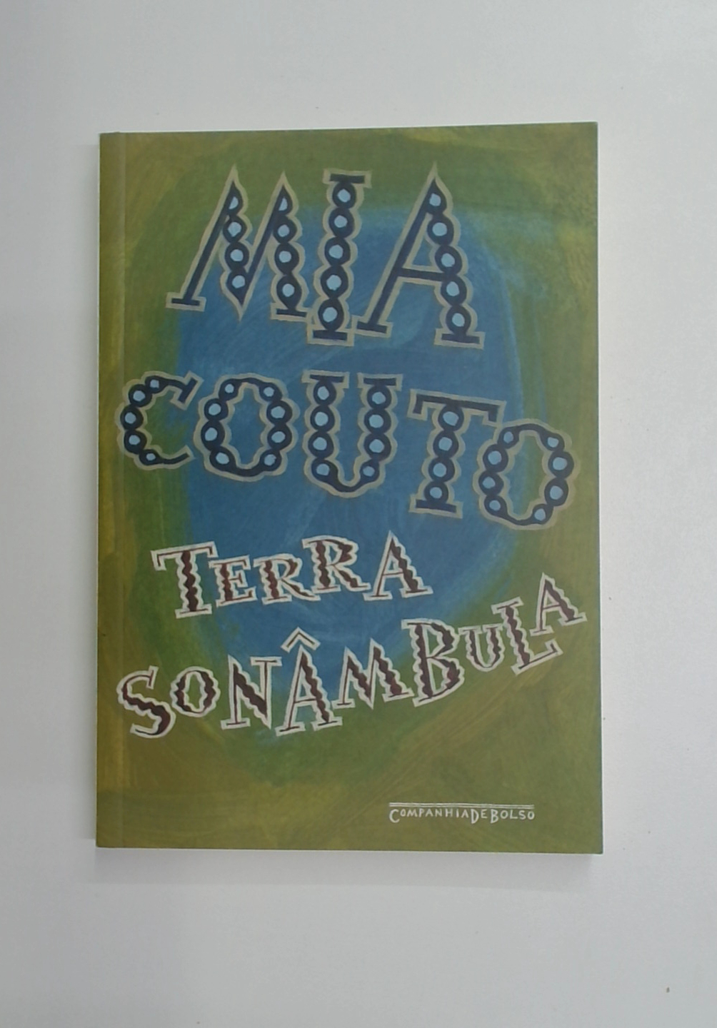 Capa do livro Terra Sonâmbula