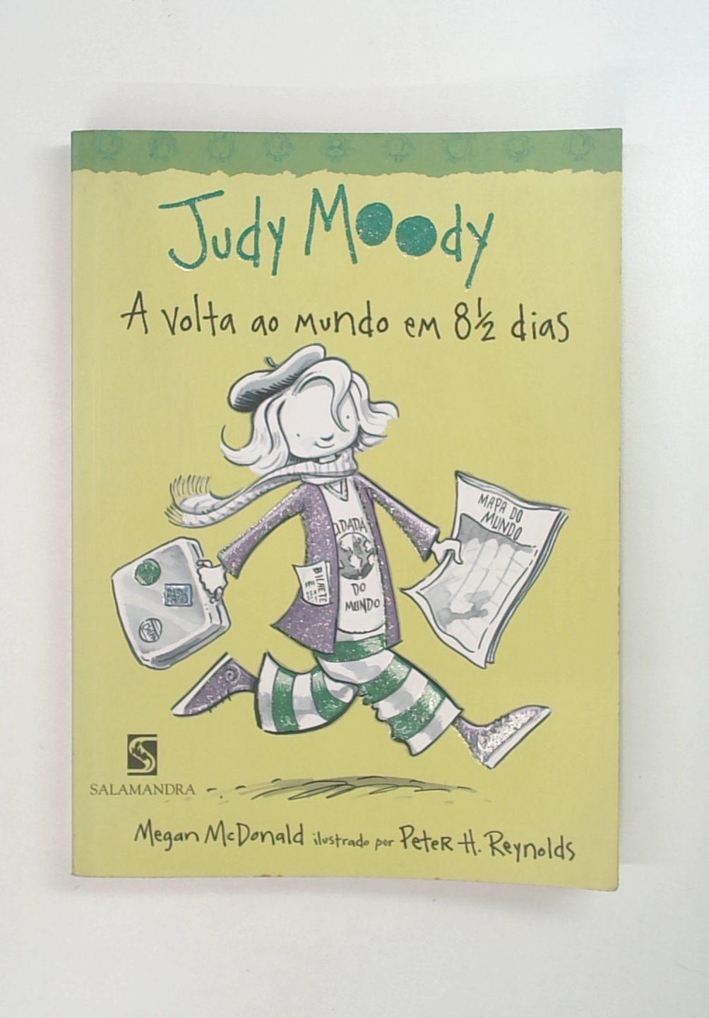 Capa do livro Judy Moody - a Volta ao Mundo em 8 1/2 Dias