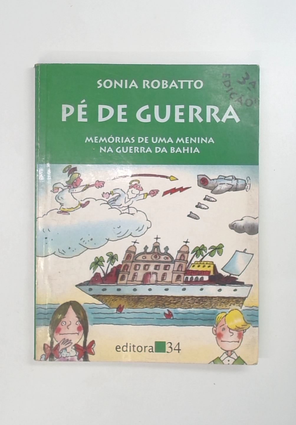 Capa do livro Pé de Guerra