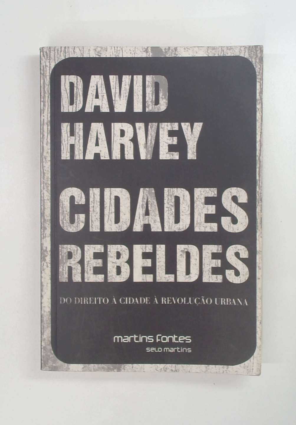 Capa do livro Cidades Rebeldes