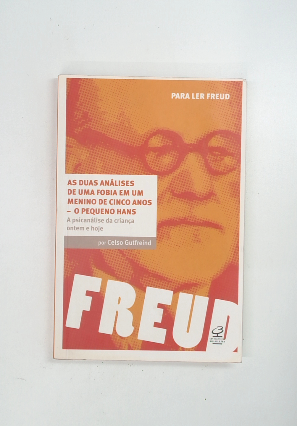 Capa do livro As Duas Análises de uma Fobia em um Menino de Cinco Anos - o Pequeno Hans