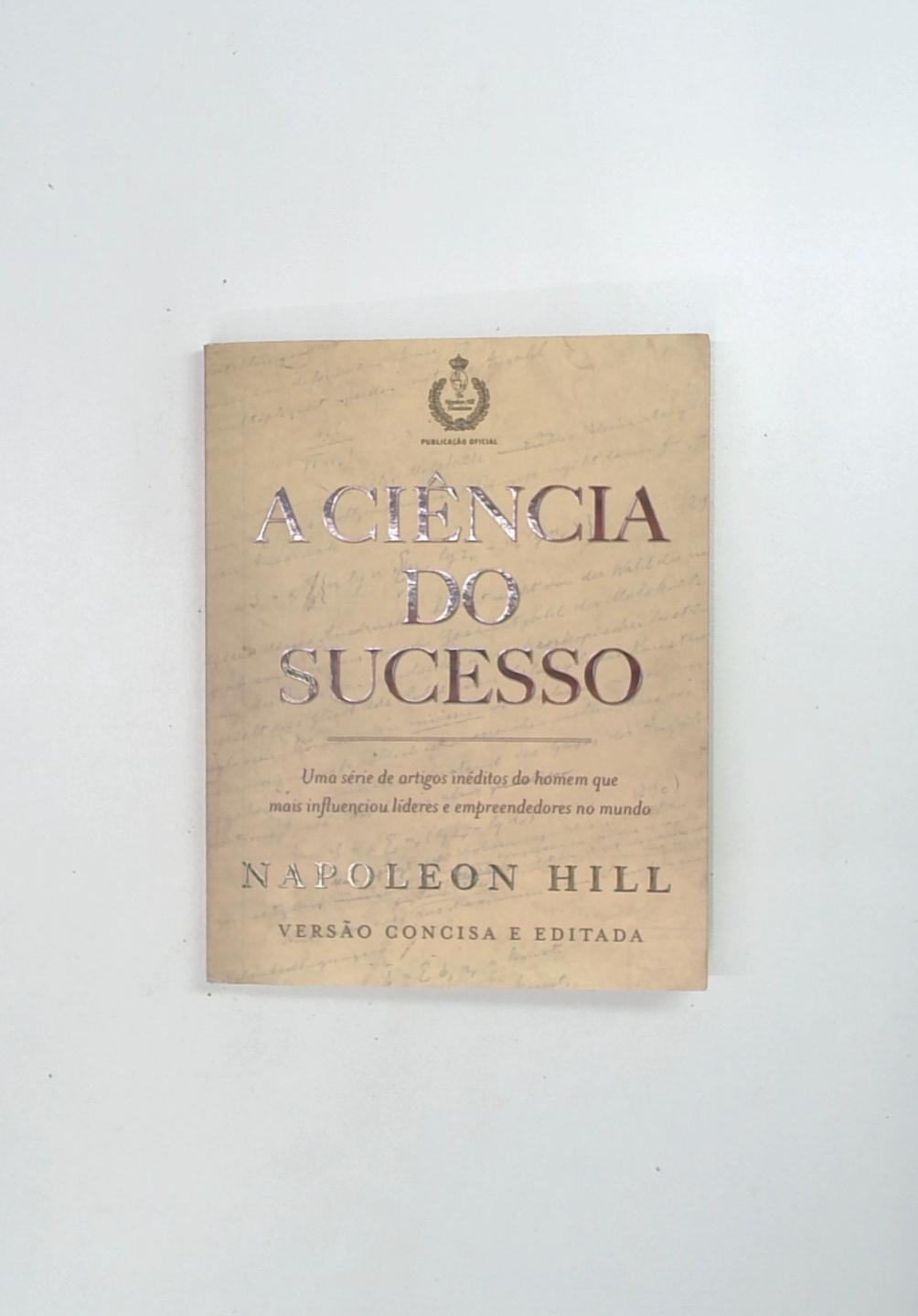 Capa do livro A Ciência do Sucesso