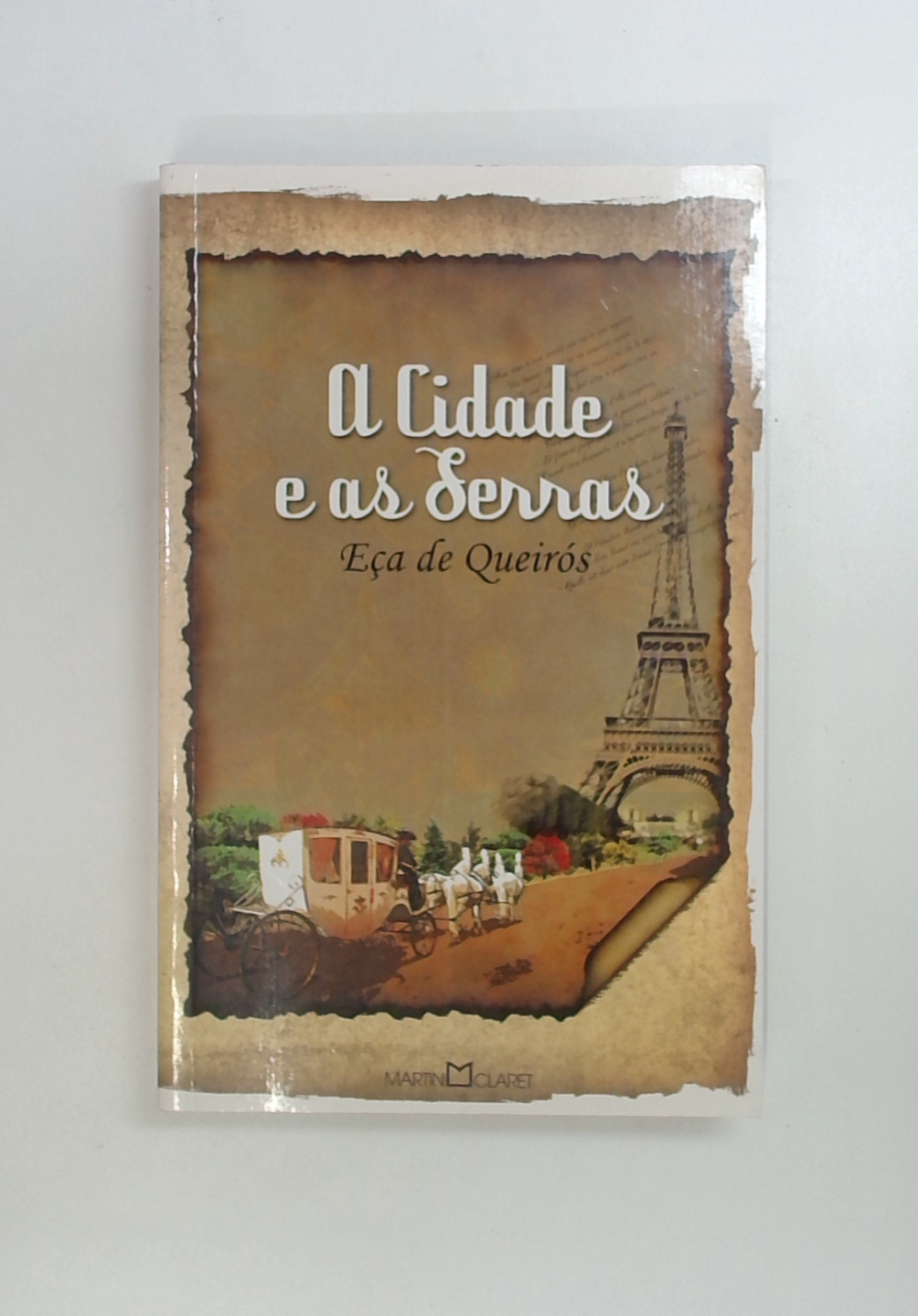 Capa do livro A Cidade e as Serras