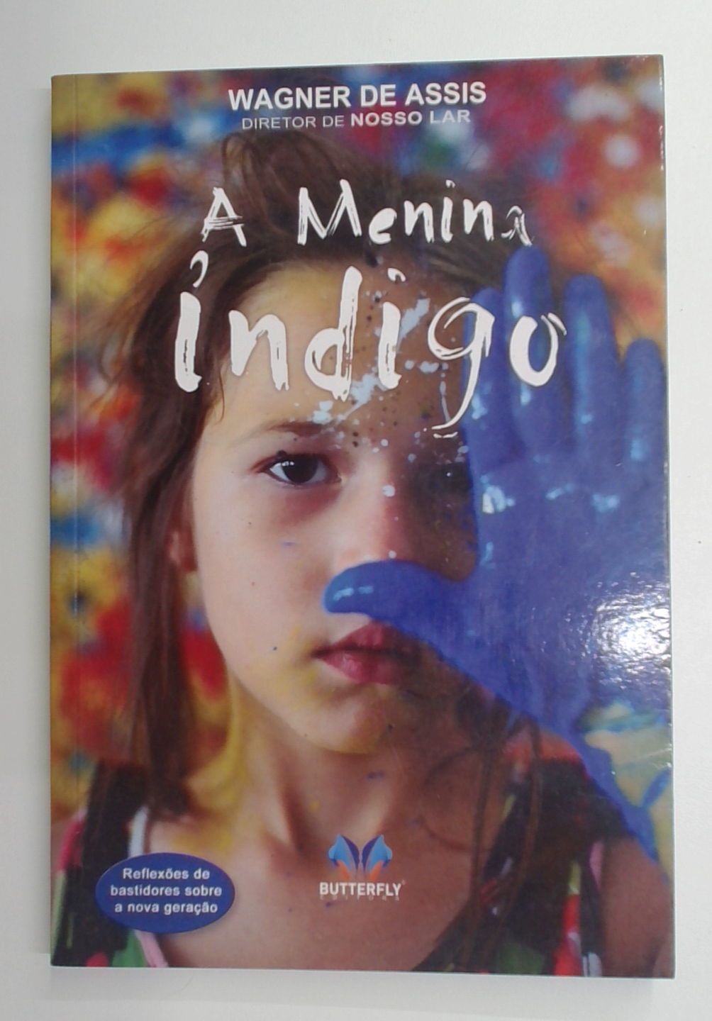 Capa do livro A Menina Índigo