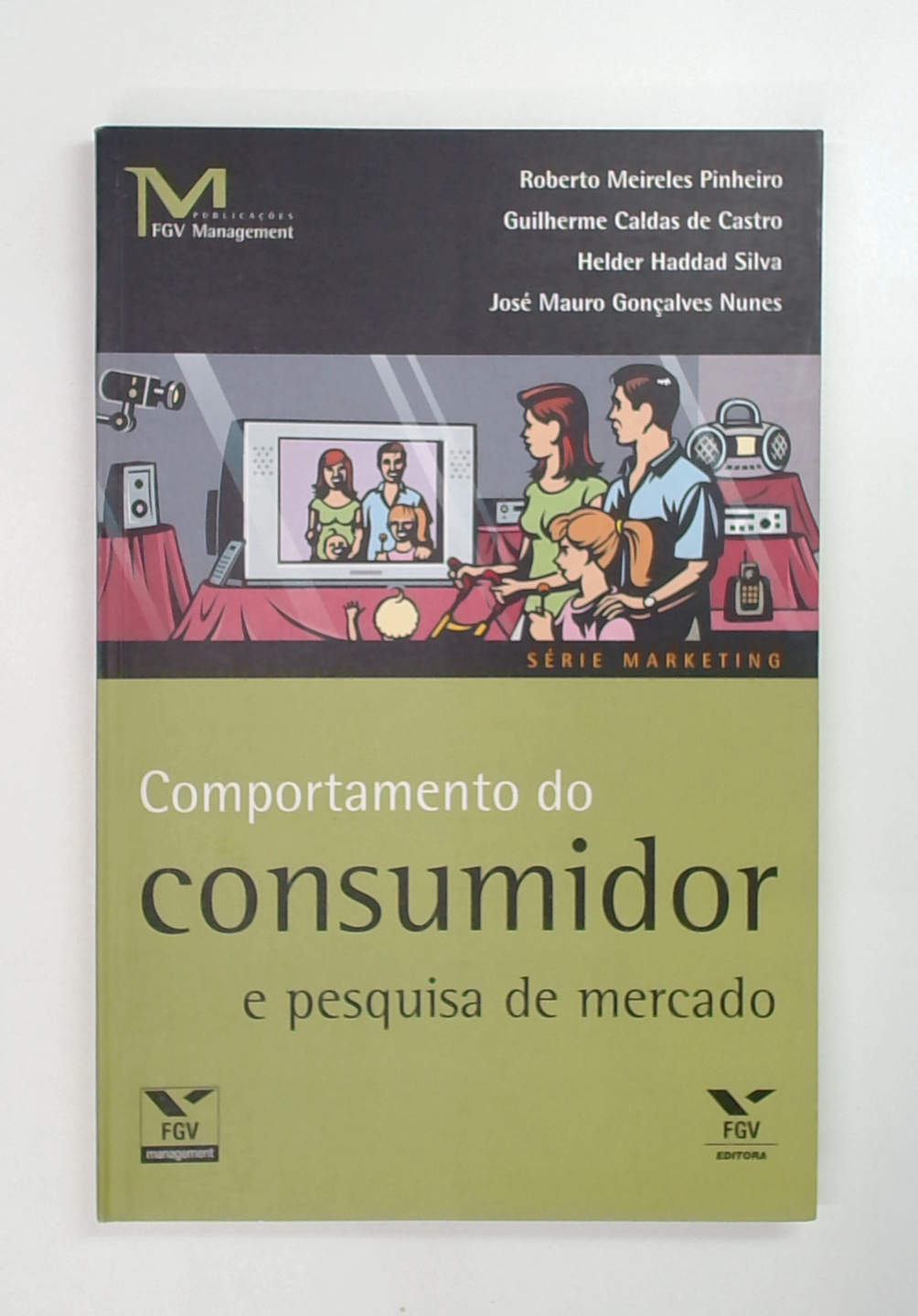 Capa do livro Comportamento do Consumidor e Pesquisa de Mercado